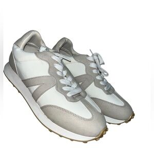 MIA Women's White/ Off White Race Sneaker